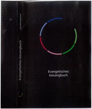 Der Einband des neuen Evangelischen Gesangbuchs: Im digitalen Format lässt sich mit einem Fingerwisch durch die Seiten blättern.