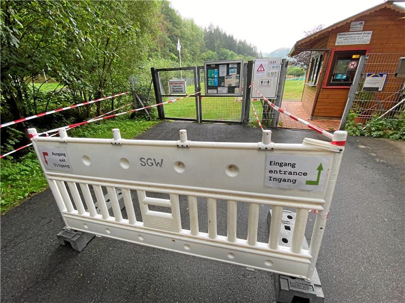 Der Eingang zum Freibad in Zorge soll verlegt werden. Foto: Thorsten Berthold