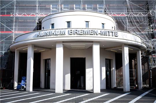 Der Eingang zum Klinikum Bremen-Mitte.