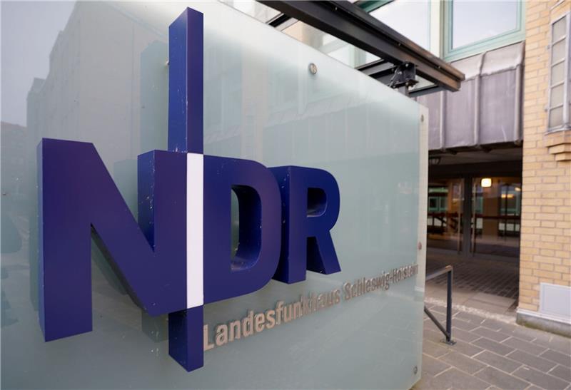 Der Eingang zum Landesfunkhaus Schleswig-Holstein des Norddeutschen Rundfunks (NDR) in Kiel.