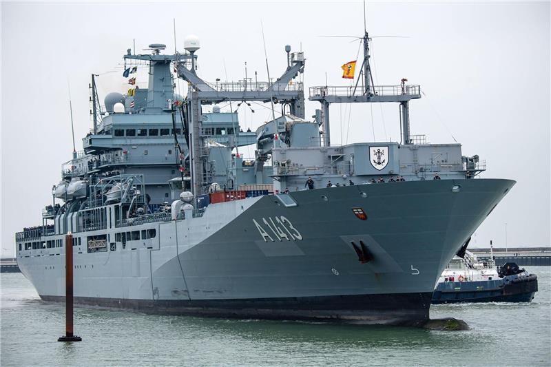 Marineschiff „Bonn” zurück in Wilhelmshaven erwartet Der Einsatzgruppenversorger «Bonn» kehrt in seinen Heimathafen Wilhelmshaven zurück.