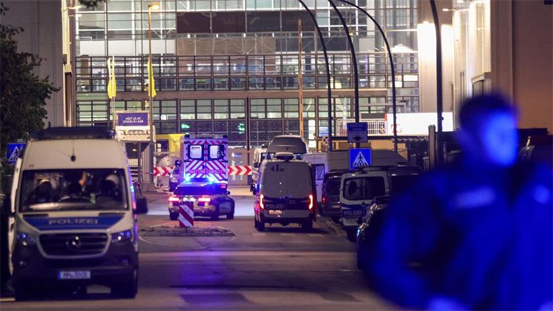 Der Einsatzort wurde weiträumig abgesperrt.