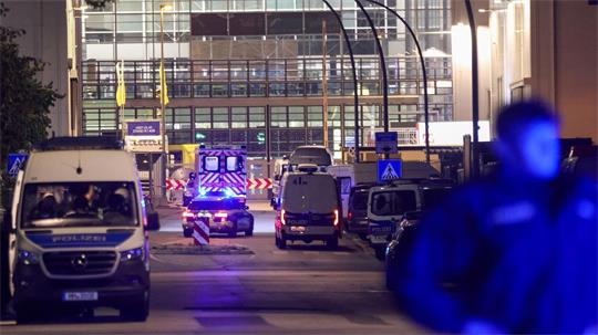 Der Einsatzort wurde weiträumig abgesperrt.