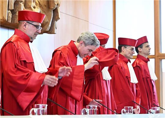 Der Erste Senat des Bundesverfassungsgericht.