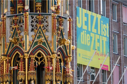 Der Evangelische Kirchentag findet vom 7. bis 11. Juni 2023 in Nürnberg statt.