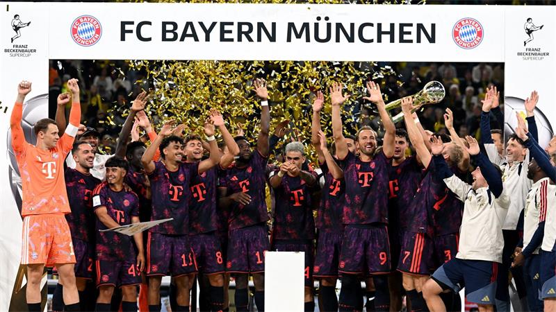 Der FC Bayern München sicherte sich mit dem Franz-Beckenbauer-Supercup den ersten Titel der Saison.