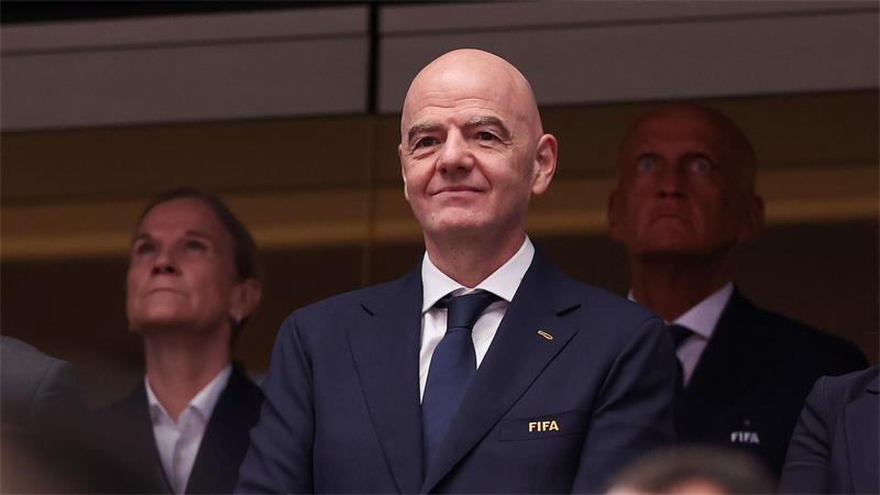 Der FIFA-Präsident bleibt in der Kritik. (Archivbild)