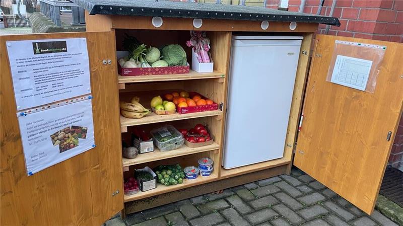 Der „Fairteiler“ rettet Lebensmittel vor der Mülltonne.