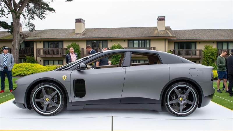 Der Ferrari Luce sorgte nach der Vorstellung für heftige Debatten.