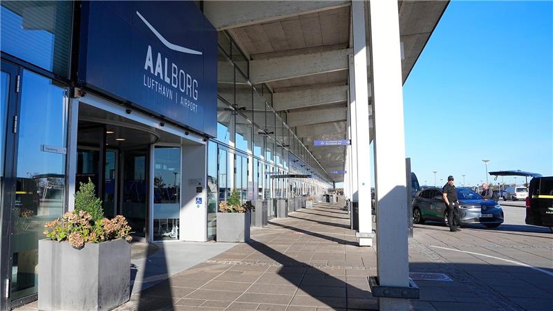 Der Flughafen von Aalborg musste vorübergehend für Starts und Landungen gesperrt werden.