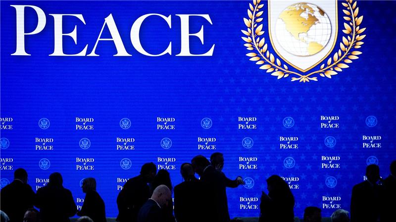 Der Friedensrat wurde vor einem Monat gegründet - beim Weltwirtschaftsforum in Davos. (Archivbild)