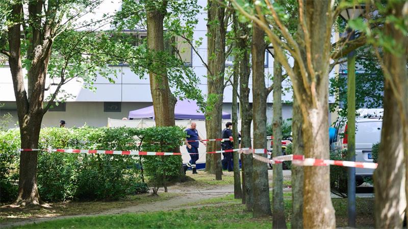 Der Fundort wurde weiträumig abgesperrt.