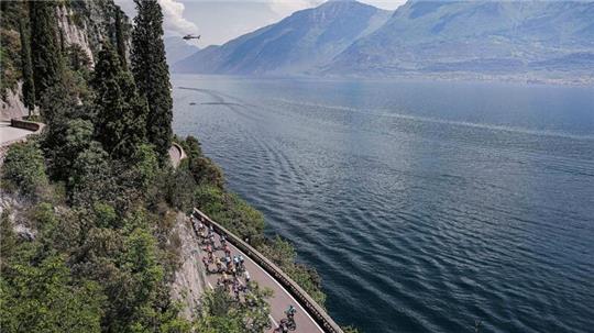 Der Gardasee ist derzeit so voll wie seit langem nicht mehr.