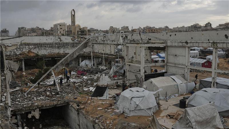 Der Gazastreifen ist nach zwei Kriegsjahren großflächig zerstört. (Archivbild)