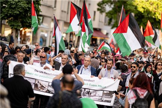 Der Gedenktag Nakba am 15. Mai erinnert an die Flucht und Vertreibung hunderttausender Palästinenser im ersten Nahostkrieg 1948 nach der Staatsgründung Israels.