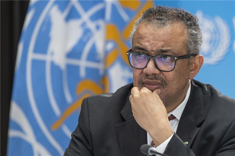 WHO-Chef Tedros fürchtet um globalen Pandemievertrag Der Generaldirektor der Weltgesundheitsorganisation (WHO): Tedros Adhanom Ghebreyesus.