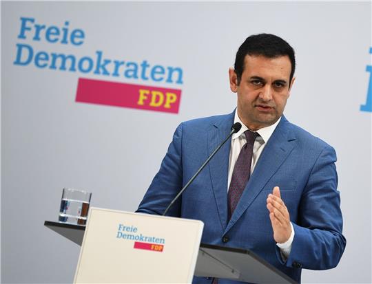 Der Generalsekretär der FDP: Bijan Djir-Sarai.