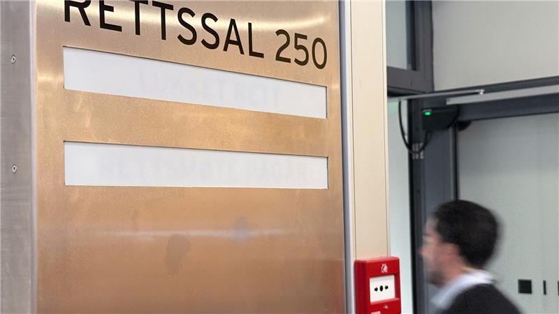 Der Gerichtssaal für Marius Borg Høiby 