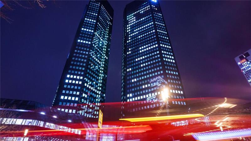Der Gewinn der Deutschen Bank ist 2024 gesunken.