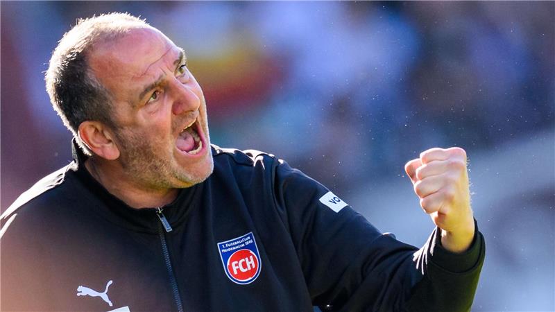 Der Glaube bei Frank Schmidt und dem FCH ist zurück.