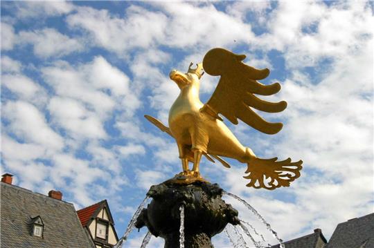 Der Goslarer Adler will weiterhin Kontakt zu seinen Partnerstädten haben. Archivfoto: Schenk