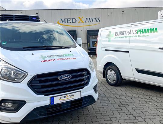 Der Goslarer Pharma-Logistiker Med-X-Press bietet seinen Kunden nun auch Kühltransporte an.  Foto: Med-X-Press GmbH