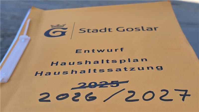 Der Goslarer Rat hat für den Doppelhaushalt für die Jahre 2026/2027 grünes Licht gegeben.