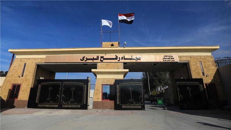 Der Grenzübergang Rafah zwischen dem Gazastreifen und Ägypten war fast ein Jahr dicht. (Archivbild)