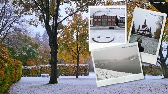 Erste Schneefälle im Harz: Naturzauber zwischen den Jahreszeiten Der Harz von Schnee bedeckt - eine Bildergalerie.