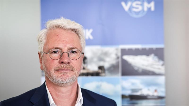 Der Hauptgeschäftsführer des Verbands für Schiffbau und Meerestechnik (VSM), Reinhard Lüken, freut sich über eine boomende Branche, warnt aber auch vor einer Regierungsbeteiligung der AfD. (Archivbild)