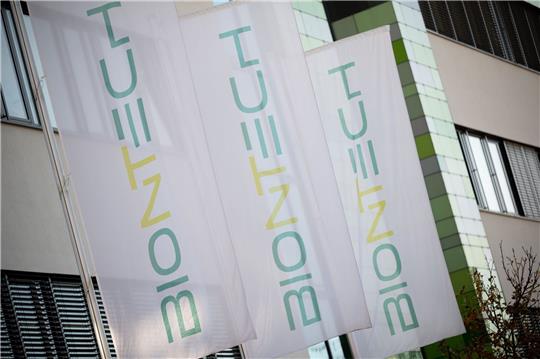 Der Hauptsitz von Biontech in Mainz.