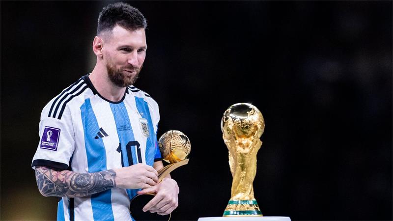 Der Höhepunkt in Messis Karriere: Der WM-Triumph 2022. (Archivbild)