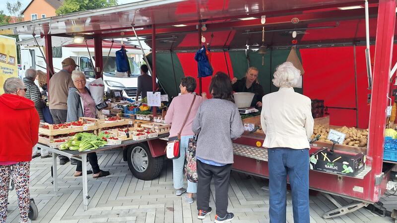 Neustart: Wochenmarkt in Jürgenohl ist wieder da Der Jürgenohler Wochenmarkt ist wieder da.