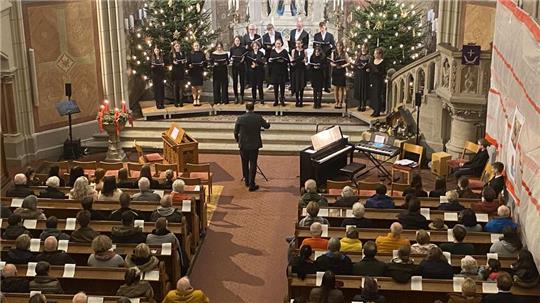 Der Jugendchor singt in diesem Jahr zweimal in der Lutherkirche. Seinen nächsten Auftritt hat er am heutigen Heiligabend.