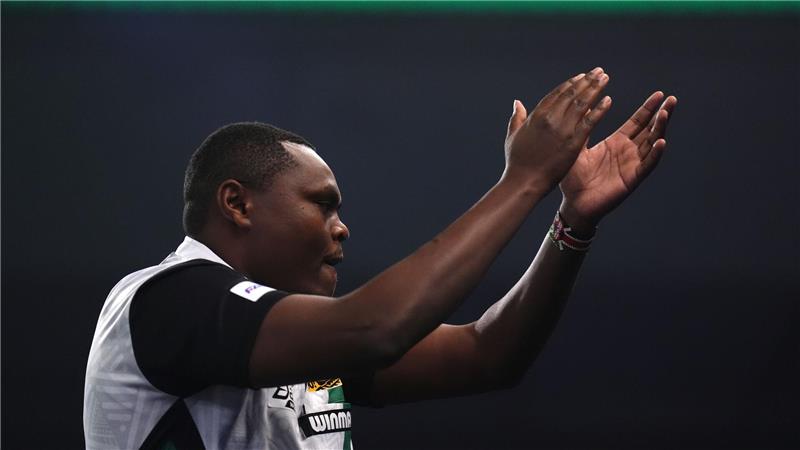 Der Kenianer Munyua war in Runde zwei chancenlos.