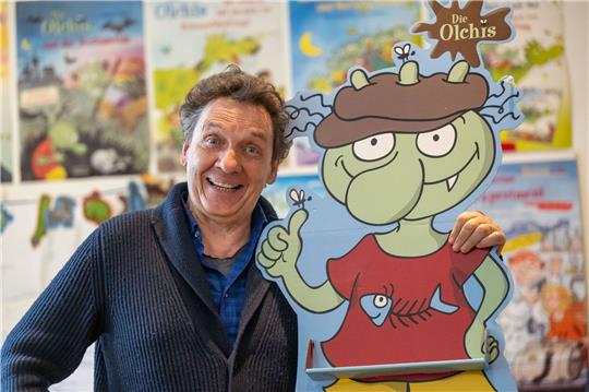 Der Kinderbuchautor und Illustrator Erhard Dietl ist der Autor der «Olchis»-Bücher.