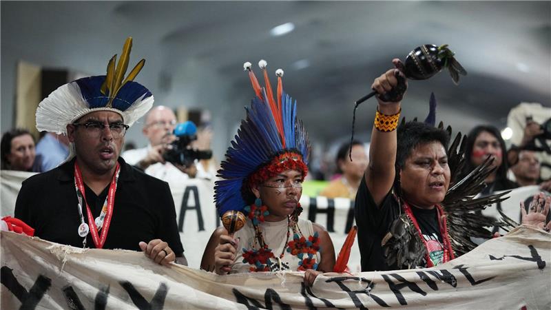 Klimagipfel der Blockaden: Was in Belém beschlossen wurde Der Klimagipfel war von Protesten Indigener begleitet worden.