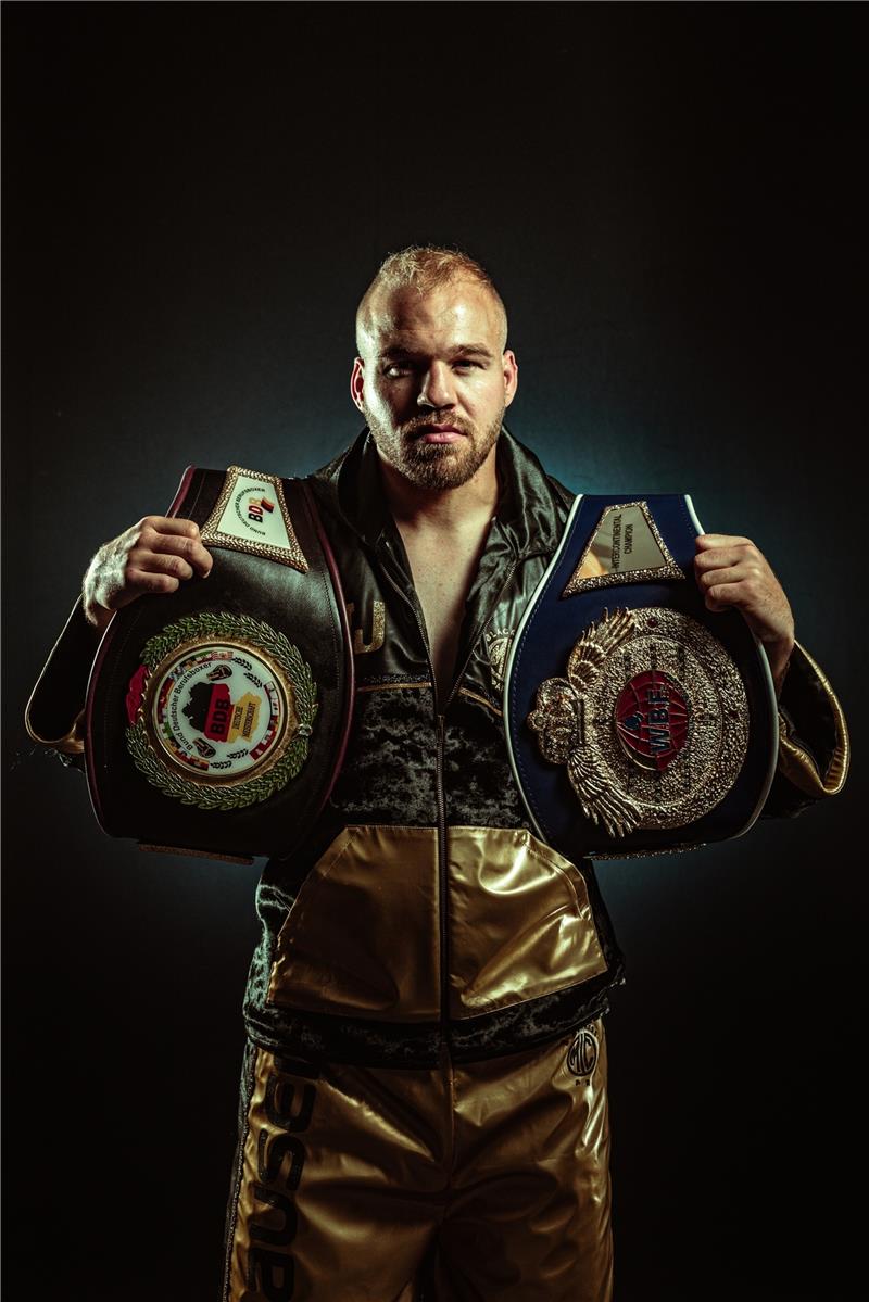 Der Korbacher Profi-Boxer Mario Jassmann steigt am Samstag, 30. September, bei „Harzattack“ in Goslar in den Ring. Foto: Heise
