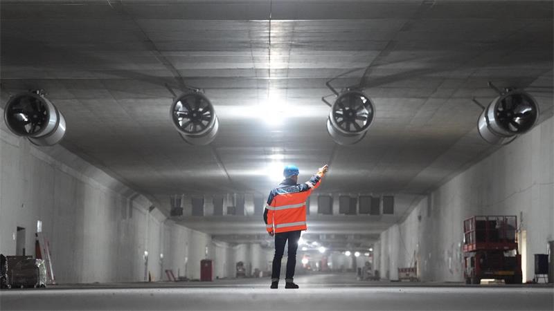 Der Lärmschutztunnel Altona soll Ende 2029 fertig sein. (Archivbild)