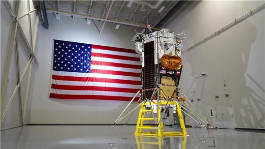 Der Lander «Nova-C» der Firma Intuitive Machines.