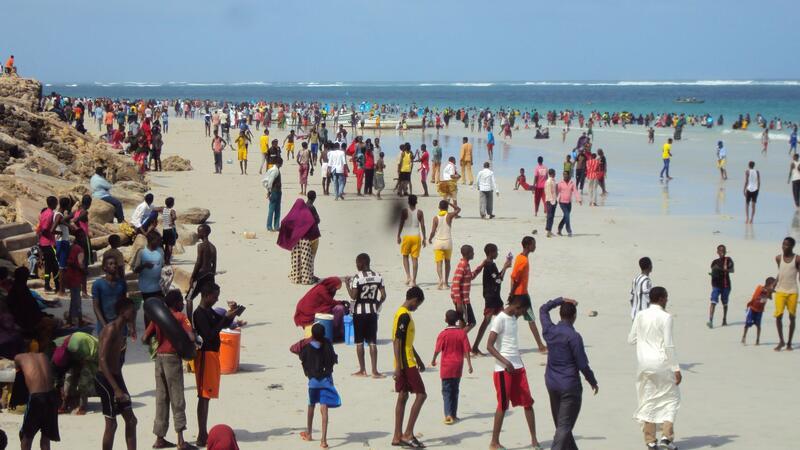Der Lido Beach in Mogadischu (Archivbild)