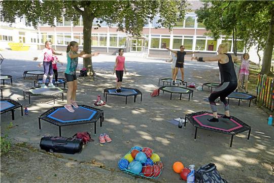 Der MTV Brunonia Harlingerode versucht, auf allen Wegen für sein Sportprogramm zu werben, so wie hier mit einer Ferienpassaktion. Foto: GZ-Archiv