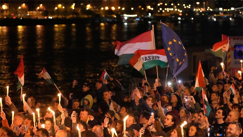 Der Machtwechsel in Ungarn hat die Protestbewegung in Serbien zusätzlich inspiriert. (Archivbild) 