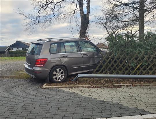 Der Mann aus dem Landkreis Osnabrück wurde bei dem Unfall nicht verletzt. Foto: Polizeikommissariat Oberharz