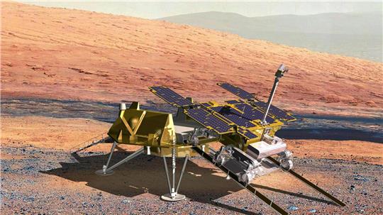 Der Mars-Rover Rosalind Franklin soll ab 2030 nach Spuren von Leben auf dem Roten Planeten suchen. (grafische Darstellung)