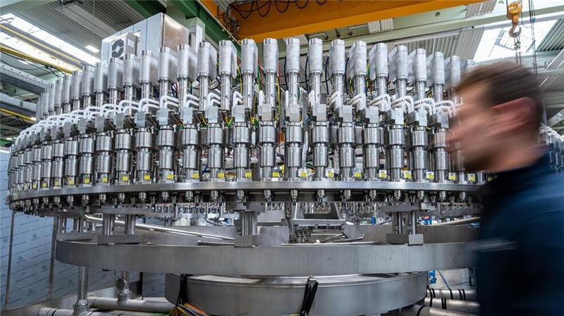 Maschinenbauer wollen größeren Stellenabbau vermeiden Der Maschinenbau, ein Pfeiler der deutschen Industrie. (Symbolbild)
