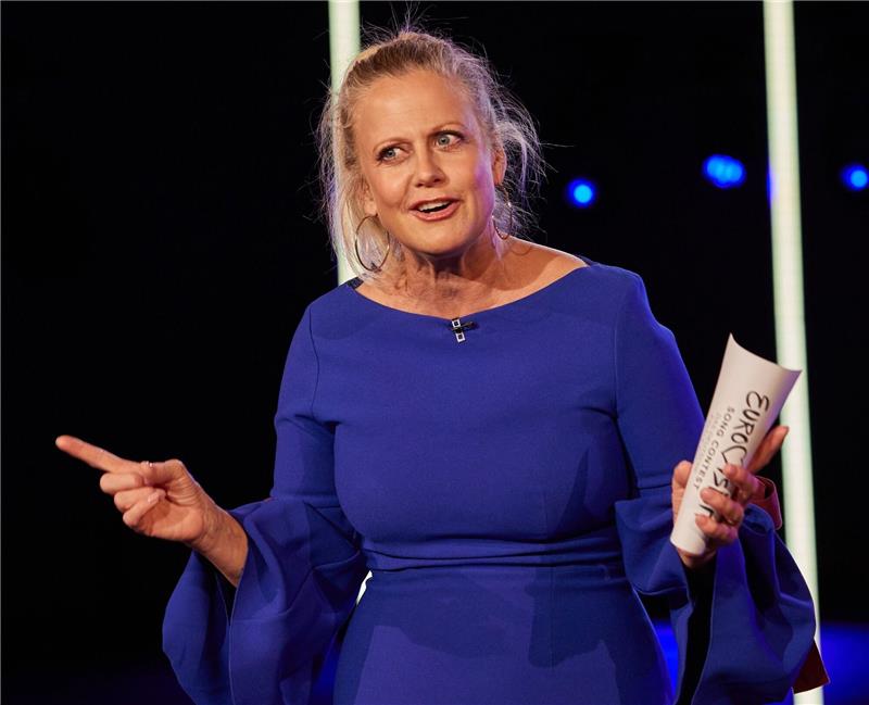 Der Motor von Barbara Schöneberger wird durch Sprechen und Austausch gefüttert.