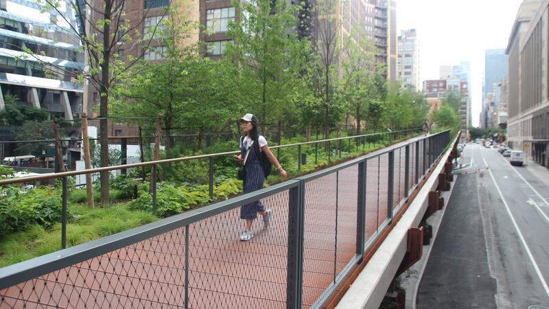 Der „Moynihan Connector“ verbindet New Yorks High Line mit dem Bahnhof Penn Station.