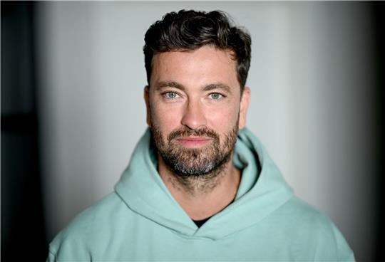 Der Musiker und Rapper Marteria, aufgenommen am Rande eines Interviews.