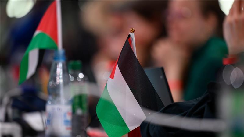 Parteitag: Nahost-Streit holt die Linke ein Der Nahost-Konflikt trieb viele beim Linken-Parteitag um.